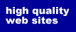 high quality web sites